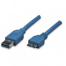 CAVO USB 3.0 A/Micro-B  M/M Superspeed  1 mt.