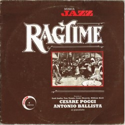 Cesare Poggi, Antonio Ballista - Ragtime (ITA 1982 Musica Jazz 2MJP 1001) LP NM