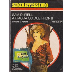 Collana Segretissimo Mondadori, nr.618 - Sam Durell attacca su due fronti -1975