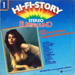 Joe Sullivan & La Sua Grande Orchestra - Temi Famosi Da Grandi Film D'Amore (ITA 1981 I.M.I. HFS-01) LP