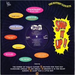 Snap It Up !! LP Mixed 1990 Discomagic  MIX 492