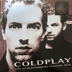 Coldplay Live At Glastonbury Festival 2016, 2xLP Bootleg Oblivion Japan HHK8820