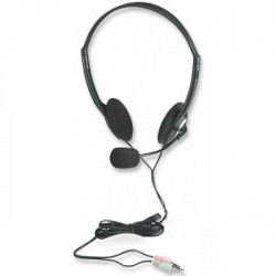 CUFFIA STEREO MULTIMEDIALE CON MICROFONO