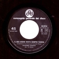 Massimo Ranieri - Il Mio Amore Resta Sempre Teresa / Rose Rosse 7" 45 giri