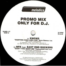 Vari - Promo Mix Only For D.J. 12"  Melodica DJMEL 07