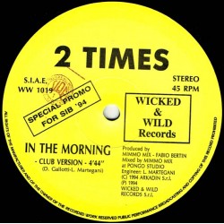 2 Times / Urban Nation - In The Morning / Seduction 12", Promo