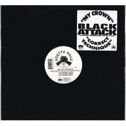 Black Attack - My Crown / Correct Technique, 12" Maxi Single U.S.A.