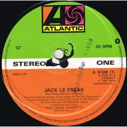 Chic - Jack Le Freak, 12" Maxi Single U.K.