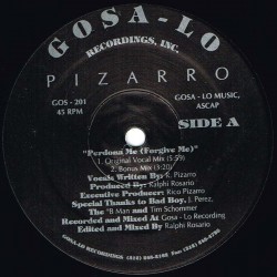 Pizarro - Perdona Me (Forgive Me), 12" Maxi Single U.S.A.
