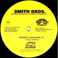 Smith Bros. - Broken Language Part 2, 12" Maxi Single U.S.A.