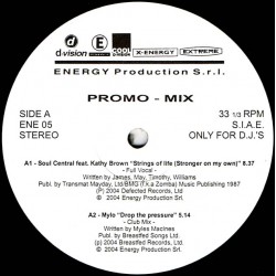 Vari - Promo Mix Only For D.J. 12" X-Energy Records ENE 05
