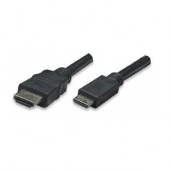 Cavo High Speed Mini HDMI a HDMI Maschio/Maschio Nero, 1,0 m