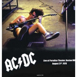 AC/DC Live At Paradise Theater, Boston MA.  21/08/1978, LP Bootleg 2024