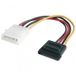 CAVO ALIMENTAZIONE HARD DISK ADATTATORE DA IDE (Molex) A SATA