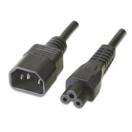 Cavo Alimentazione Tripolare Per Notebook - Conversione VDE C14M A IEC320 Per UPS - Foto 1